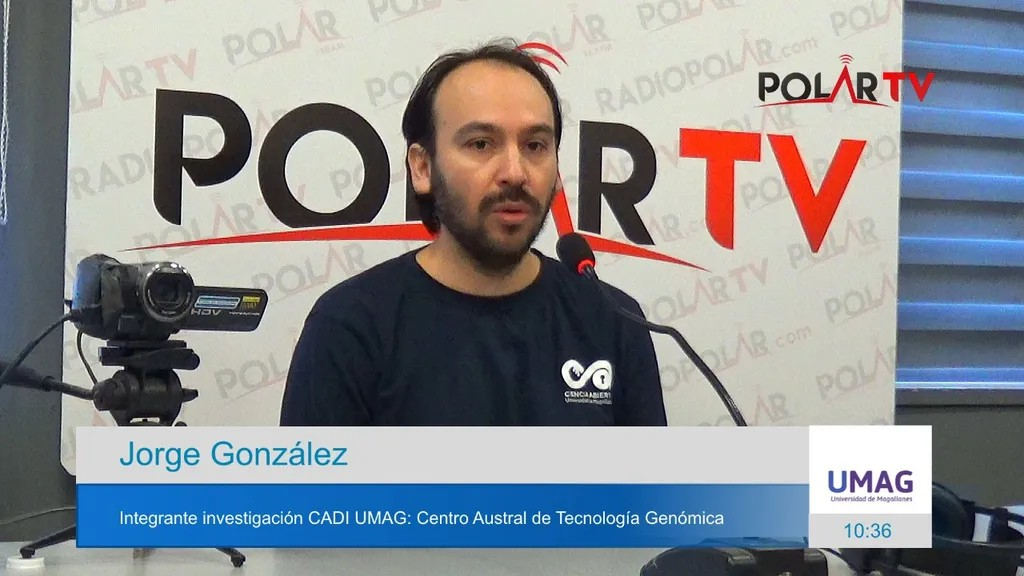 Jorge González del CADI UMAG informa sobre el Proyecto Anillo Inflamación en VIH en Polar Comunicaciones