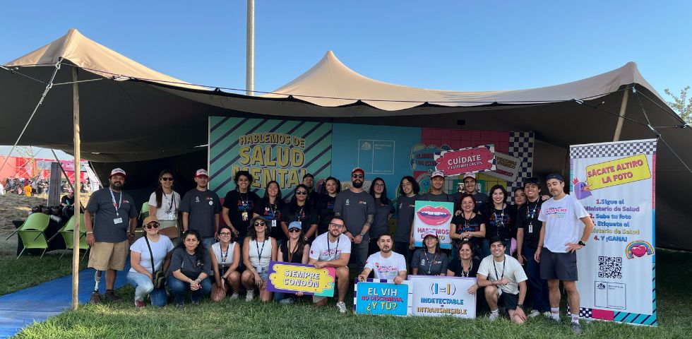 Comunidad U. de Chile estuvo presente en Festival Lollapalooza